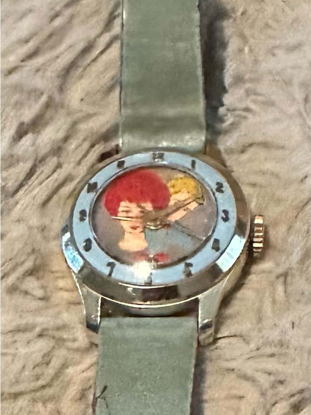 Vintage 1960 Barbie and Ken heartbreak watch